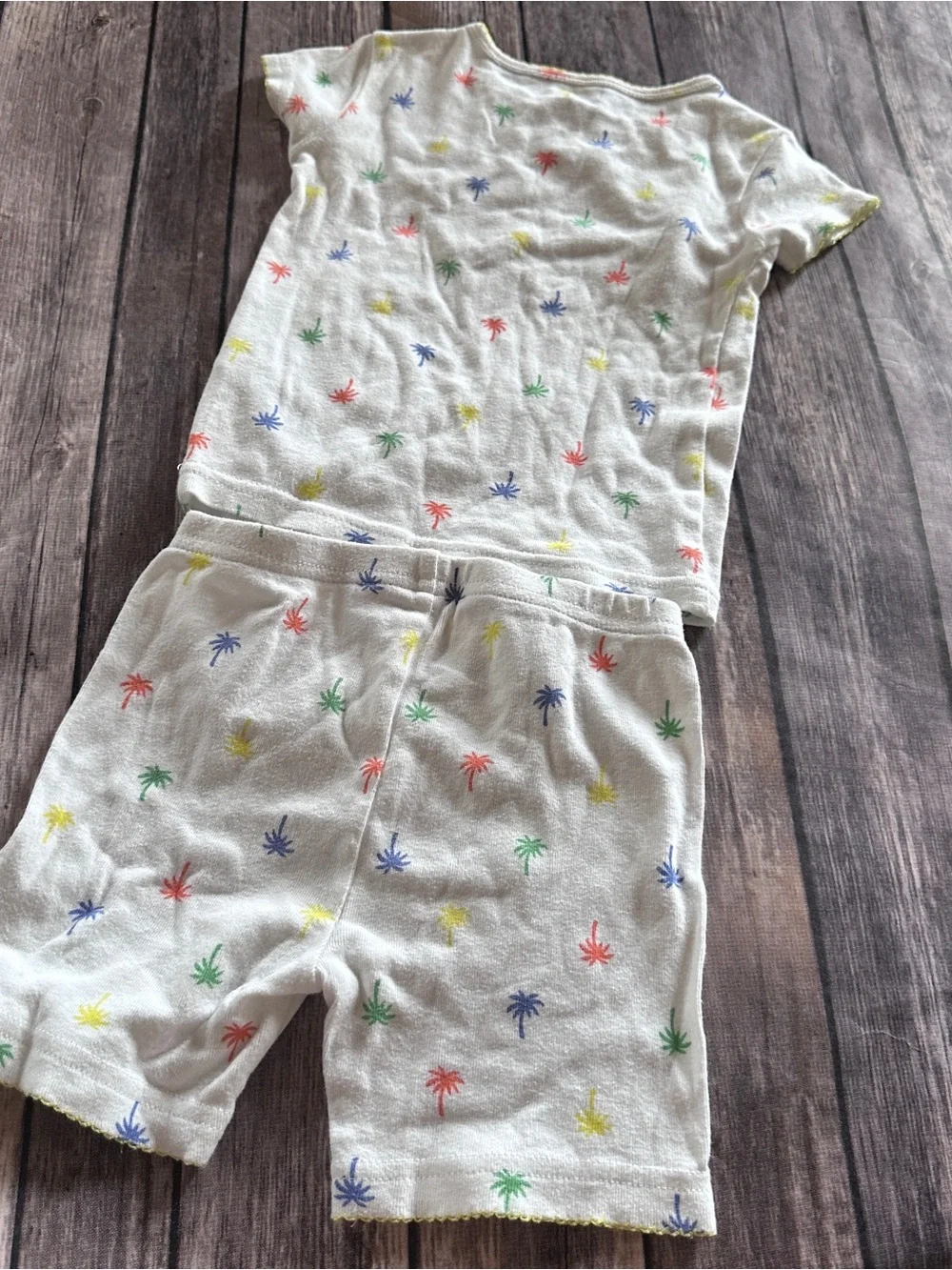 Carters palm tree pajamas vguc 18m